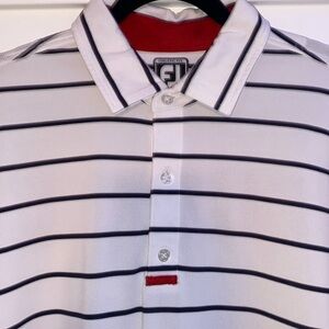 Footjoy white with red and black details XXL
